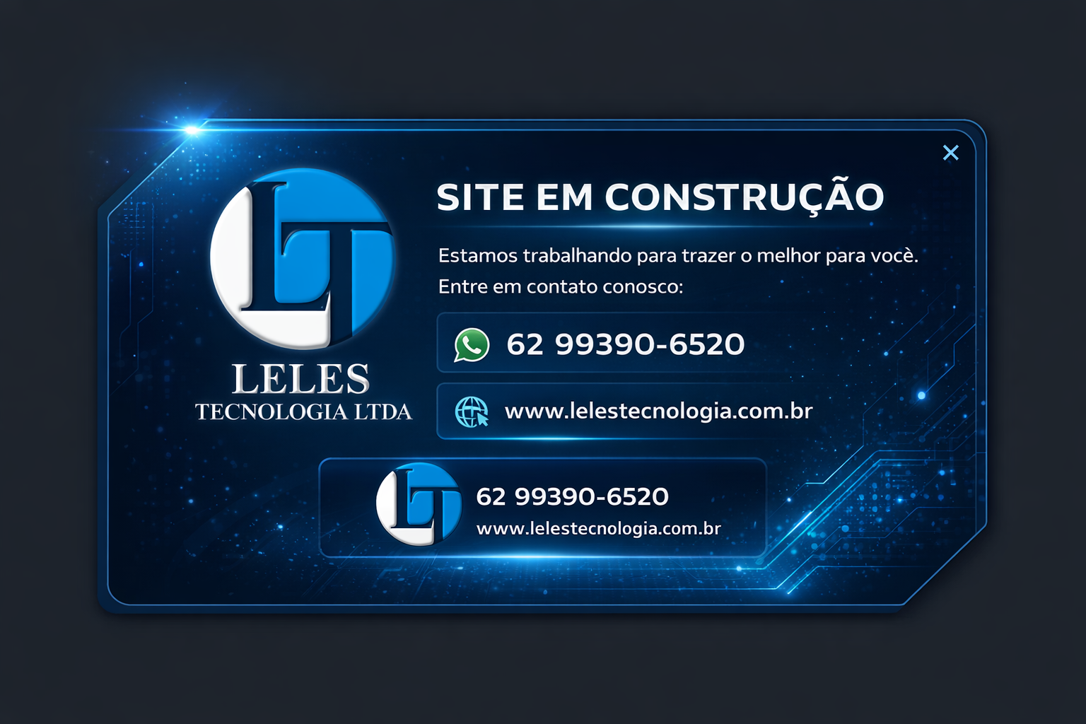 Site em construção